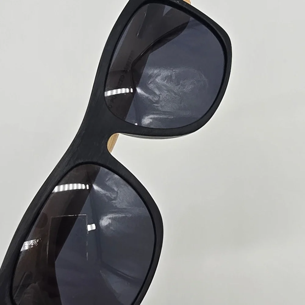 Cocoons WideLine Fitover Sunglasses Mens Large C428G Matte Black Polarized